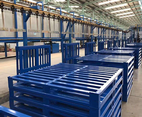 鋼制托盤與塑料托盤中的區别